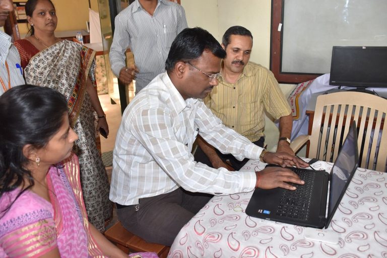 Adults’ Digital-Skills Classes Fill Up at Local Training Centres adults learning computer skills in a training classroom